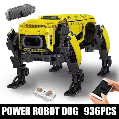 Mould King 15066/15075 Technical Robot Toys – Motorized Boston Dynamics Big Dog Model Alphadog Building Blocks Kid Gift
