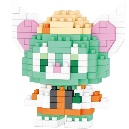 Disney Stitch Mickey Anime Anime Blocks Kuromi My Melody Diseney Cinnamoroll Mouse Building Blocks Doll Toy Kids Birthday Gift - CADA BRICKS®