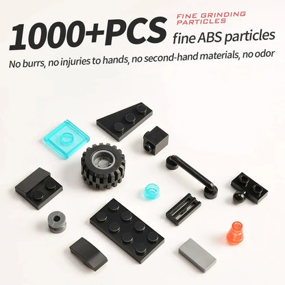 1000+PCS City Police Station Car Headquarters Building Blocks Truck SWAT Figure WW2 Military Bricks Toys for Children Kids - CADA BRICKS®