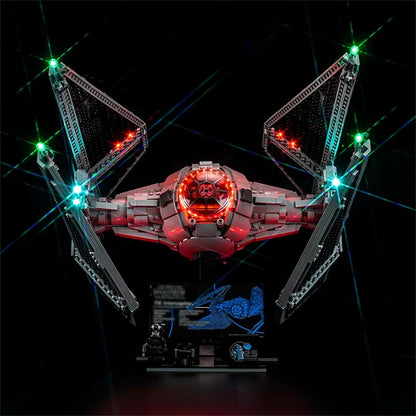 Lighting Set For LEGO 75382 TIE Interceptor Return of the Jedi Starsing Wars Not Include Building Blocks (Only Led Light Kit) - CADA BRICKS®