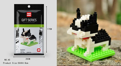 Mini Building Blocks 3D Animal  Diamond Model Micro Bricks Dog Cat Bird Moose Wolf Panda Macaw Toys For Children Birthday Gifts - CADA BRICKS®