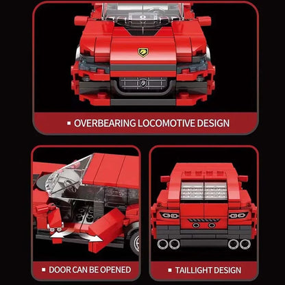 Speed Champions Series Racing Sports Vehiclea Technique Car Supercar Building Blocks Set Bricks Classic MOC Model Toys For Kids - CADA BRICKS®