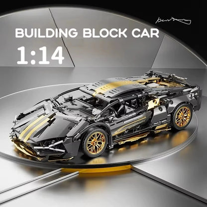 67129 Car MOC 1280pcs Building Blocks Car and Construction Toy Adult Collectible Cars Set to Build 1:14 Scale Sports Car Model - CADA BRICKS®
