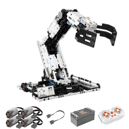 IN STOCK T2007 Technical Programming the Robotic Arm Building Blocks Bricks Assembling Model Toys for Boys Christmas Gift Set
