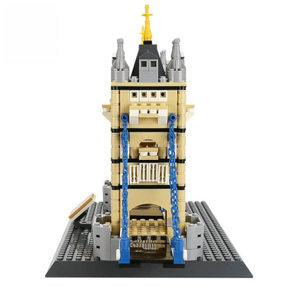 970PCS London UK Twin Towers Bridge Building Blocks Model Assembly Toy Gift for Adults Kids Birthday Wange Bricks