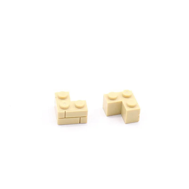 Small Particles Thick Wall Bricks 1x2 1x3 1x4 Dots Bulk Accessories Doors Windows DIY Building Blocks Educational Toy for Kids