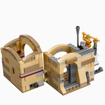 MOC 400PCS Mos Eisiley Cantina Space Plan Wars Bar And Tavern Building Blocks Bricks Compatible Toy Gift - CADA BRICKS®