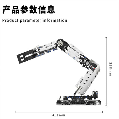 IN STOCK T2007 Technical Programming the Robotic Arm Building Blocks Bricks Assembling Model Toys for Boys Christmas Gift Set