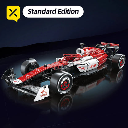 1768PCS 1:8 F1 Race Cars Building Sets MOC Building Blocks Car Cool Collectible Model Car Kits Toy Christmas Festive Gift Giving