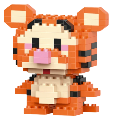 Disney Stitch Mickey Anime Anime Blocks Kuromi My Melody Diseney Cinnamoroll Mouse Building Blocks Doll Toy Kids Birthday Gift - CADA BRICKS®