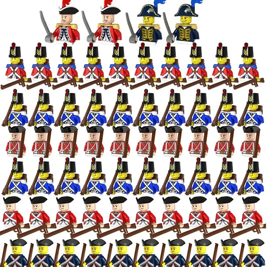 WW2 Mini Military Imperial Navy Soldier Building Blocks Caribbean Pirates Figures Bricks Educational Toys For Boy Christmas Gift