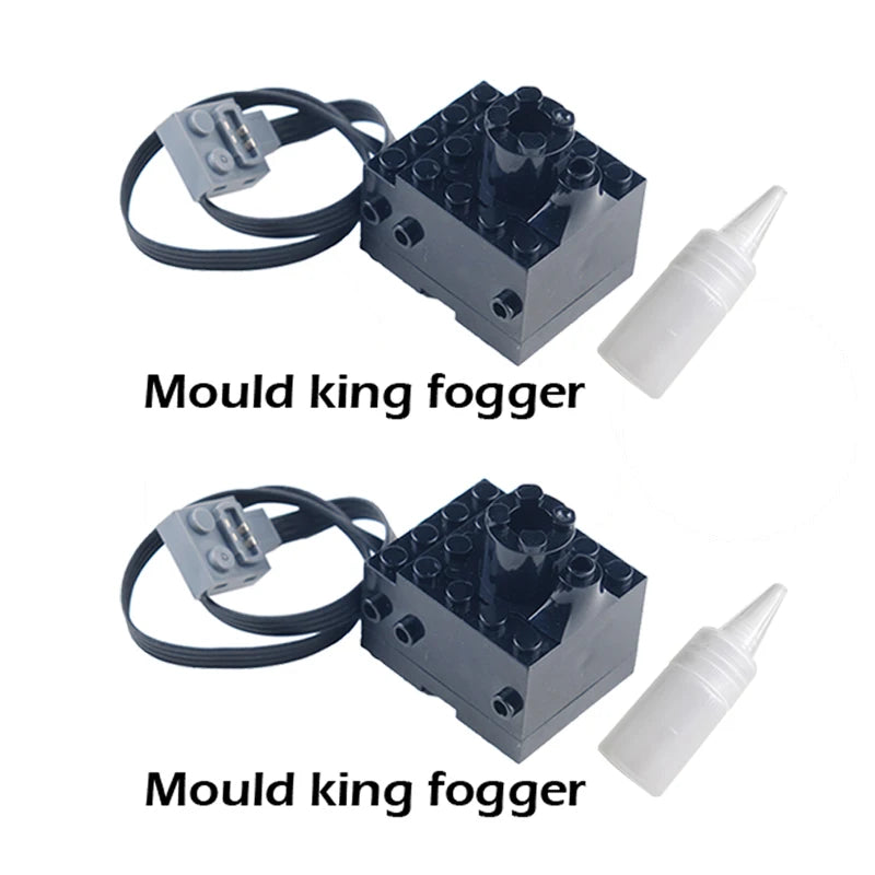 Techniczny spray dymny Silnik Spryskiwacz Klocki Mould King Fogger do Legoeds Klocki konstrukcyjne MOC Pociąg Części Wagonowe Model Silnika