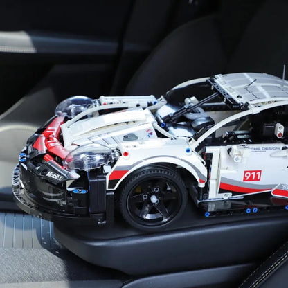 Mechanical Group Series 911 Sports Car Assembly Building Blocks Racing Car Model, a High-Difficulty Automotive Toy Gift for Boys - CADA BRICKS®