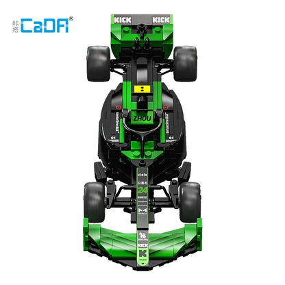 CADA KICK  Sauber Team C44 Formula-1 F1 Technical Racing Car Number 24 Sports Car Building Blocks Car Bricks Toys Holiday Gifts