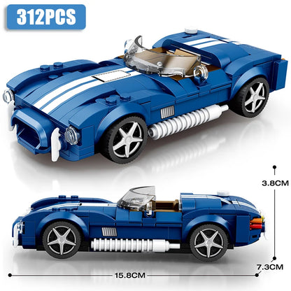 2024 New Speed Champion Sports Car Building Blocks City Technique Car MOC RX7 250GT Racing Vehicle Bricks Toys For Children Gift - CADA BRICKS®