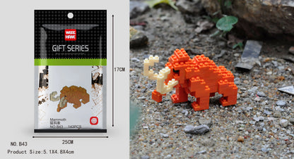Mini Building Blocks 3D Animal  Diamond Model Micro Bricks Dog Cat Bird Moose Wolf Panda Macaw Toys For Children Birthday Gifts - CADA BRICKS®