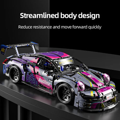 1611 PCS Sport Car Building Block Sets for Adults,1:10 Collectible Model Scale Engineering Toy Gifts for Boys Car no Box - CADA BRICKS®
