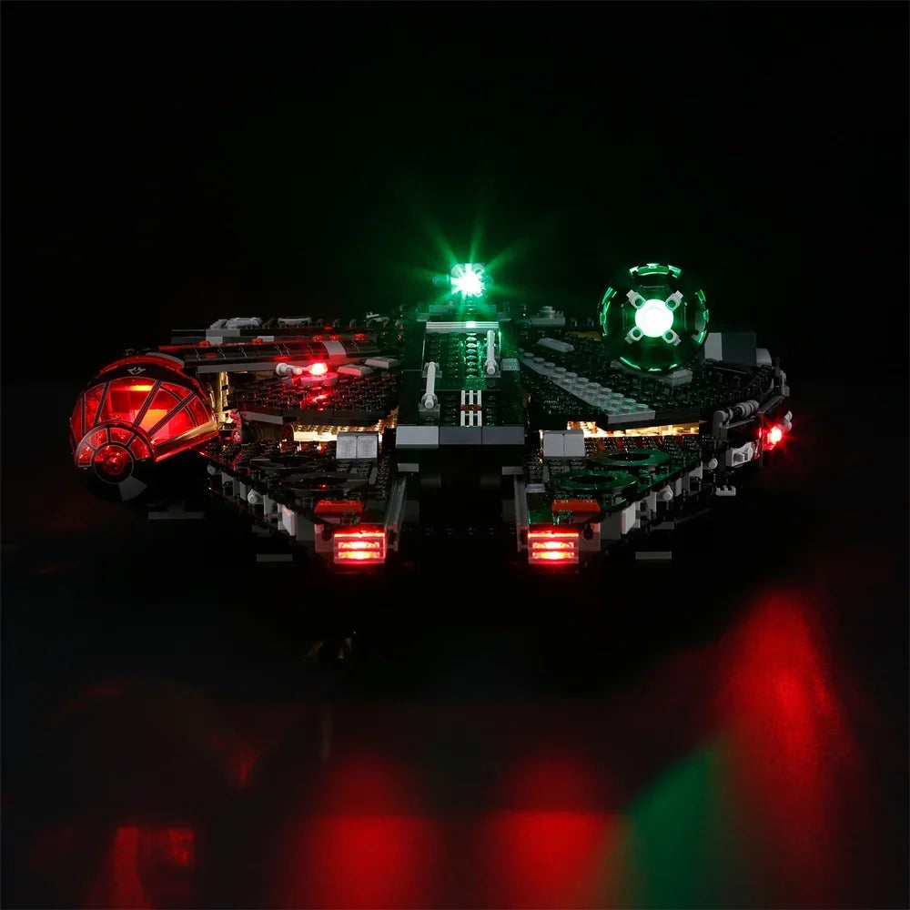 Lighting Kit For LEGO 75389 The Dark Falcon Millennium Falcon Starsing War Not Building Blocks (Only Lighting Set) - CADA BRICKS®