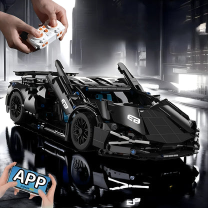 Technical Racing Sport Car Model Building Blocks technic adults 1:14 DIY Supercar Brick Puzzle Toys Kid Adult Gift（1280+granule） - CADA BRICKS®