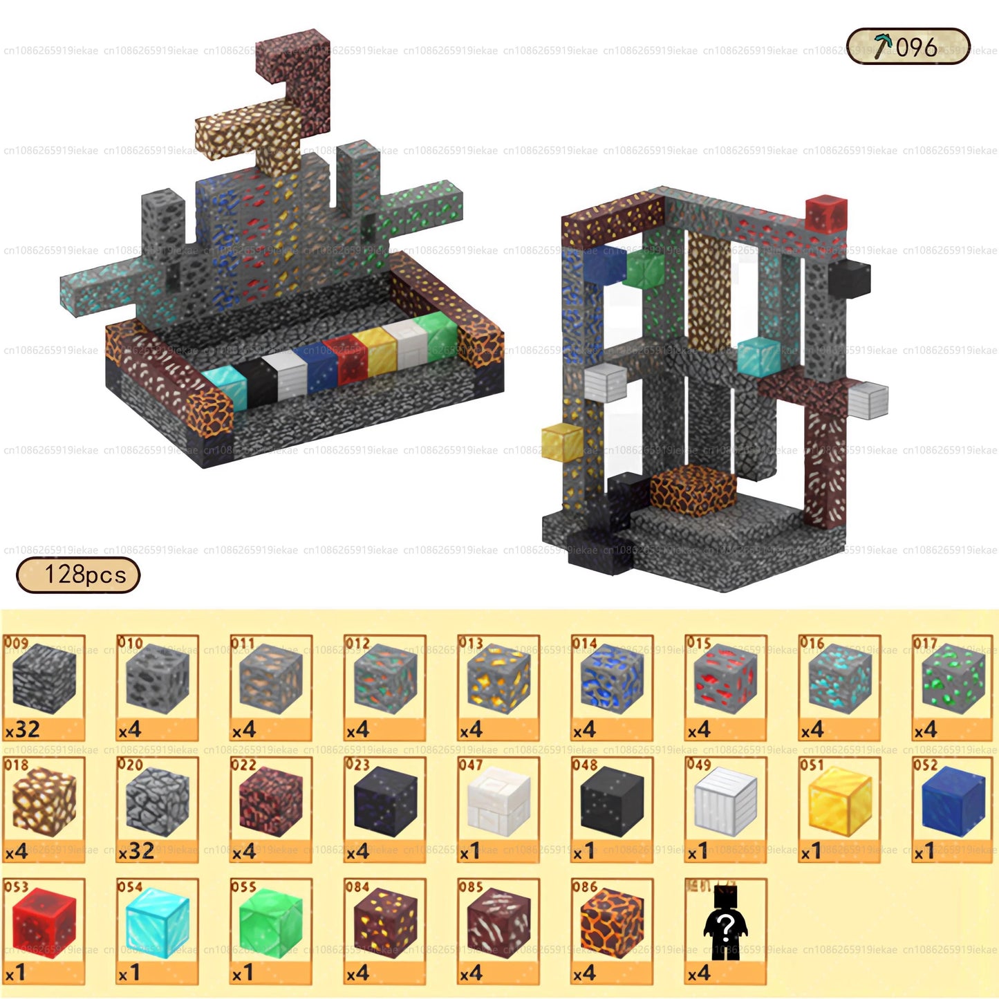 Magnetic Building Block Magnet Cube Mine World Set for Boy Girl Kid Age 3+ DIY Model Children STEM Sensory Toy Christmas Gift - CADA BRICKS®