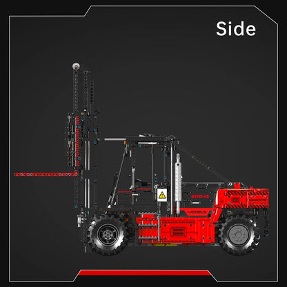 Mould King 17045 Technical Car Toys The RC Motorized Heavy-duty Forklift Building Block Engineering Truck Set Kid Christmas Gift