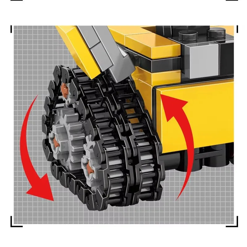 New mini Wall-E Building Block Kit MOC Idea Technical Classic Movie Model Building Block Assembly Children's Toy Gift - CADA BRICKS®