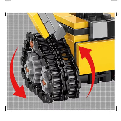 New mini Wall-E Building Block Kit MOC Idea Technical Classic Movie Model Building Block Assembly Children's Toy Gift - CADA BRICKS®