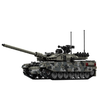 World War 2 WW2 Army Military Soldiers SWAT Leopard 2A7 Main Battle Tank Assemble Building Blocks Bricks Children's Toys Gift - CADA BRICKS®
