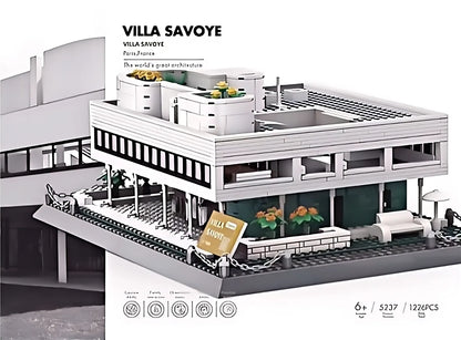 MOC World Famous Architecture Edifice Opera House Building Blocks Villa Savoye Bridge Tower Toy Children Birthday Christmas Gift - CADA BRICKS®