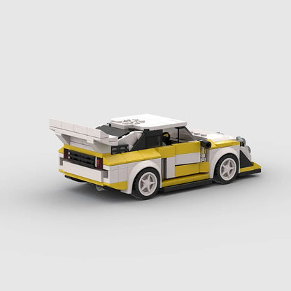 MOC Samochód wyścigowy City Speed Champions Sports S1 Klocki konstrukcyjne Klocki Zabawki dla dzieci Prezent Supercar Racers Klasyczny pojazd F1 Technika