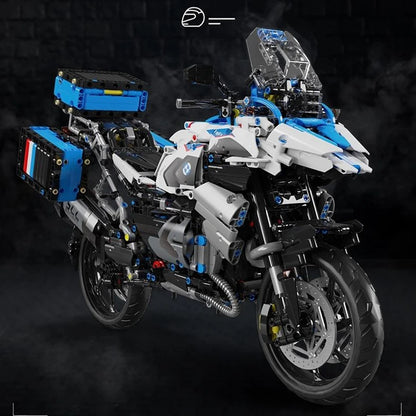 High Tech 1:5 Motorcycle City Sports Rapid Racing Motorbike Locomotive Moc Modular Brick Model Building Block Boy Gift Toy T4022 - CADA BRICKS®