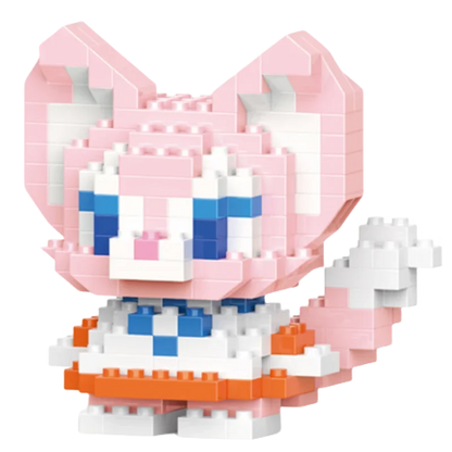 Disney Stitch Mickey Anime Anime Blocks Kuromi My Melody Diseney Cinnamoroll Mouse Building Blocks Doll Toy Kids Birthday Gift - CADA BRICKS®