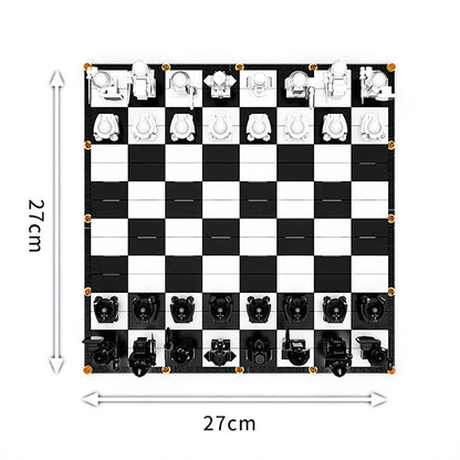 New Film Wizard Chess Magic Final Challenge Interactive Game Building Blocks MOC 76392 Knight Role Play Bricks Toys Kid Gifts - CADA BRICKS®