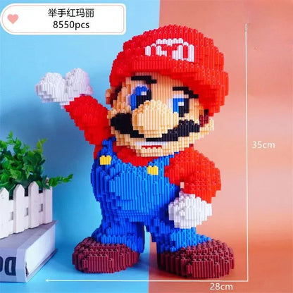 Super Mario Large Block Puzzle Assembly Toy 3D Puzzle Children's Birthday Gift Desktop Decoration - CADA BRICKS®