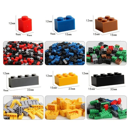 Building blocks Bulk children's blocks, Creative diy sets, Urban classic blocks, children's educational toys, 1000 - CADA BRICKS®