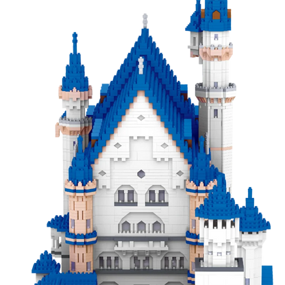 NOWOŚĆ ZBUDOWANY Ogromny nowy zamek z kamienia łabędzia Mikro mini klocki dla dorosłych Ogromne zestawy zabawek architektonicznych do samodzielnego montażu Diamentowe klocki konstrukcyjne