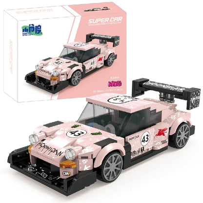 11 Types Speed Champions Car Hypercar Building Blocks MOC Construction Bricks Famous Sport Vehicle Toys Gift For Children Kids - CADA BRICKS®