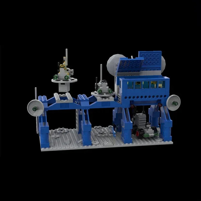 Classic Space Movie Model MOC Building Bricks Space Supply Station Modular Technology Gifts Children Holiday Assemble Toys Suit