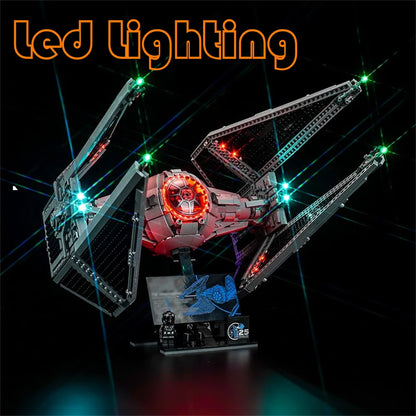 Lighting Set For LEGO 75382 TIE Interceptor Return of the Jedi Starsing Wars Not Include Building Blocks (Only Led Light Kit) - CADA BRICKS®