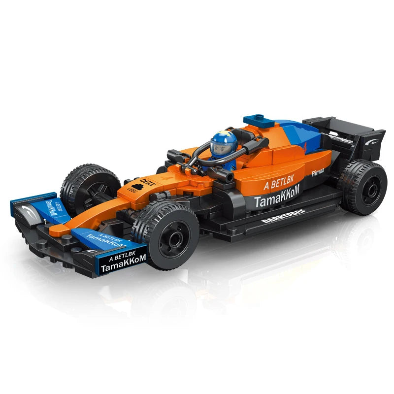 Zestaw klocków FIA Classic Sports Car 2025 Formula 1 Racing City Speed Champion F1 Building Blocks Vehicle Model Bricks Kids Toys Adult Gift