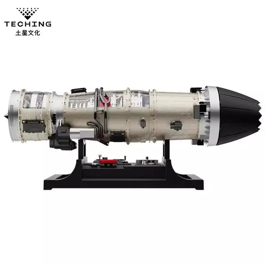 F135 fighter turbojet engine model 3D three-dimensional metal assembly building block toy launch popular science gift