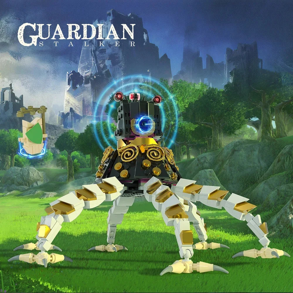 Breath Of The Wild Guardians Model Kit Building Blocks Tears of the Kingdom Octopus Monster Brick Toy Birthday Christmas Gift - CADA BRICKS®