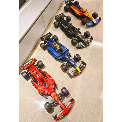 MINISO F1 Racing Series F1 W14 42171 Performance MCL Formula 42141 RB20 F1 42206 SF24 F1 42207 Supercar Model Christmas Gifts