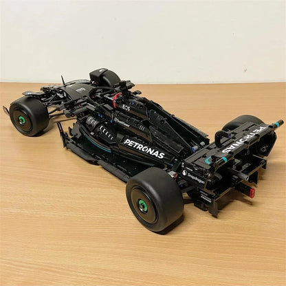 Technical Famous F1 W14 E Formula City Speed Racing Car Building Blocks Set Vehicle Model MOC Assembly Bricks Toy for Kids Gifts