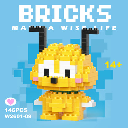 Disney 108 style Stitch LinaBell StellaLou Building Blocks Princess Cartoon Figrues Bricks Children's Assembly Toys Model Gift - CADA BRICKS®