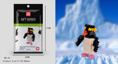 Mini Building Blocks 3D Animal  Diamond Model Micro Bricks Dog Cat Bird Moose Wolf Panda Macaw Toys For Children Birthday Gifts - CADA BRICKS®