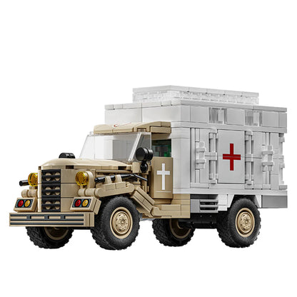 World War 2 WW2 Army Military Soldiers SWAT Leopard 2A7 Main Battle Tank Assemble Building Blocks Bricks Children's Toys Gift - CADA BRICKS®