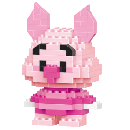 Disney Stitch Mickey Anime Anime Blocks Kuromi My Melody Diseney Cinnamoroll Mouse Building Blocks Doll Toy Kids Birthday Gift - CADA BRICKS®