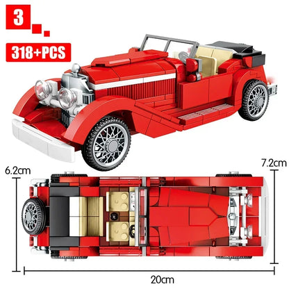Speed Champions Series Racing Sports Vehiclea Technique Car Supercar Building Blocks Set Bricks Classic MOC Model Toys For Kids - CADA BRICKS®