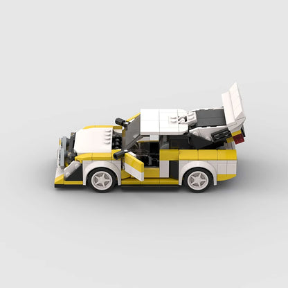 MOC Samochód wyścigowy City Speed Champions Sports S1 Klocki konstrukcyjne Klocki Zabawki dla dzieci Prezent Supercar Racers Klasyczny pojazd F1 Technika